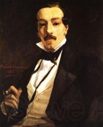 Pierre Puvis de Chavannes Thommas - Alfred Jones, Member of Stockbrokerage House Spain oil painting art